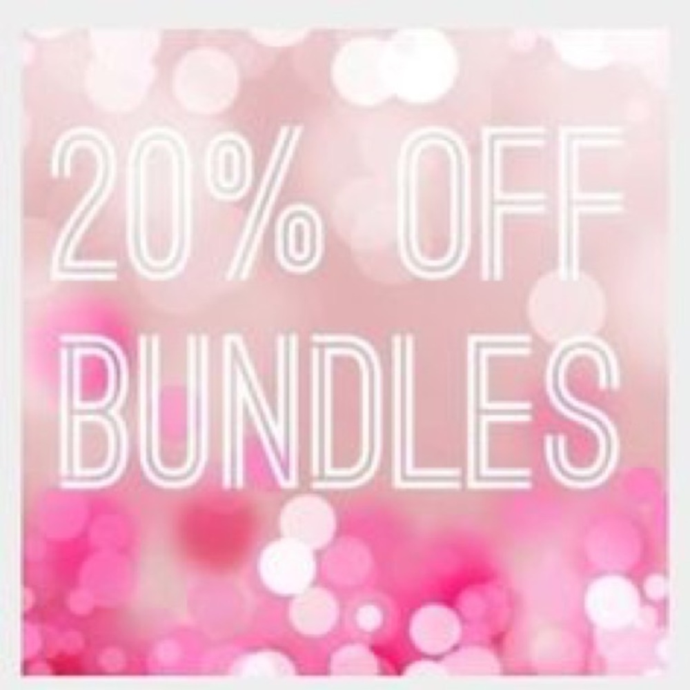 Bundle 2 or more for a 20% savings! 💕✨🤩